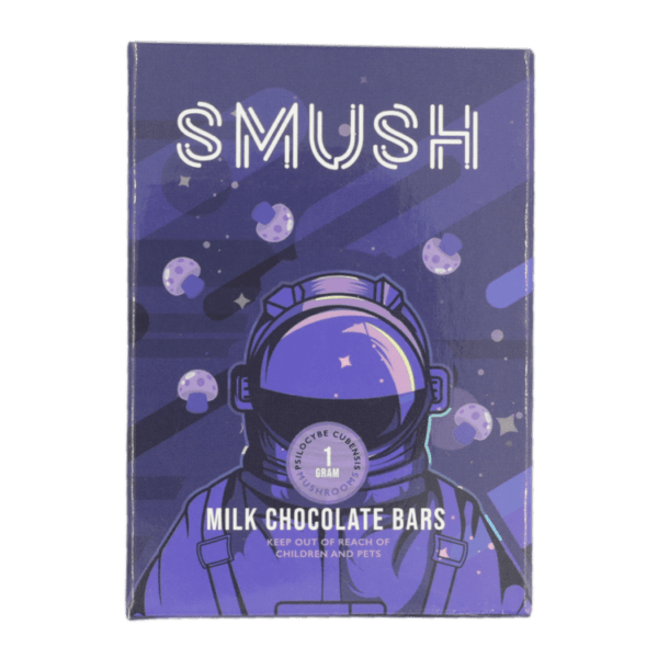 SMUSH - Milk Chocolate Bar | Mushroom Gummies Canada