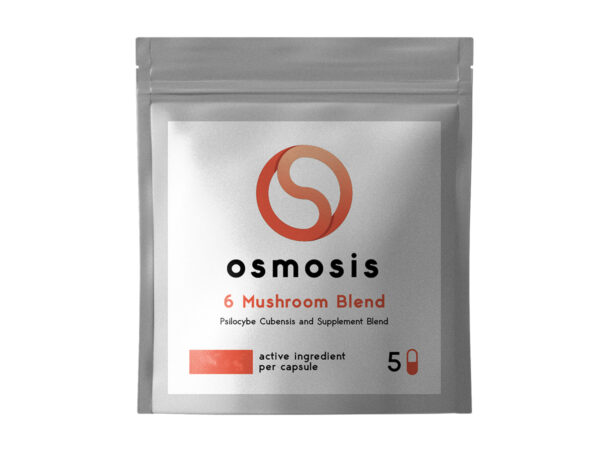 Osmosis 6 Mushroom Blend (5 Capsule Bags) | Mushroom Gummies Canada