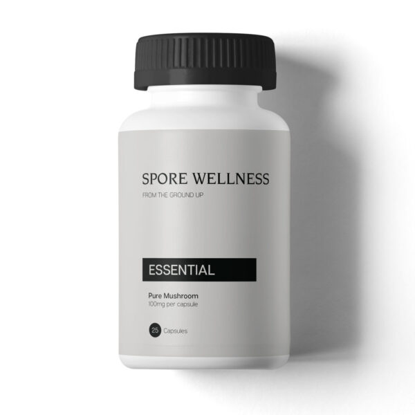 Spore Wellness – Microdose Capsules – Essential – 25 Capsules | Mushroom Gummies Canada