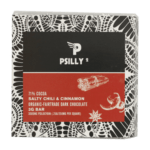 Psilly - Dark Chocolate Bar - Salty Chili & Cinnamon | Mushroom Gummies Canada
