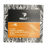 Psilly - Dark Chocolate Bar - Ginger & Turmeric | Mushroom Gummies Canada