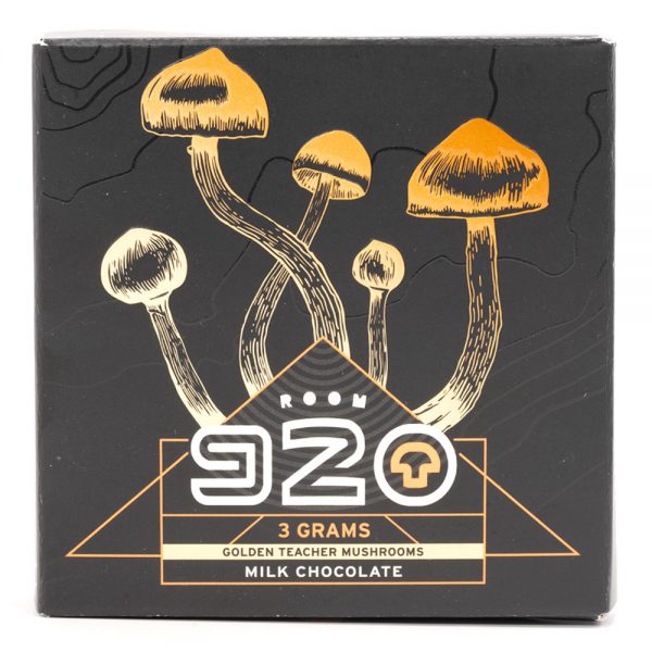 Room 920 – Mushroom Chocolate Bar - Milk Chocolate - 3 Grams | Mushroom Gummies Canada