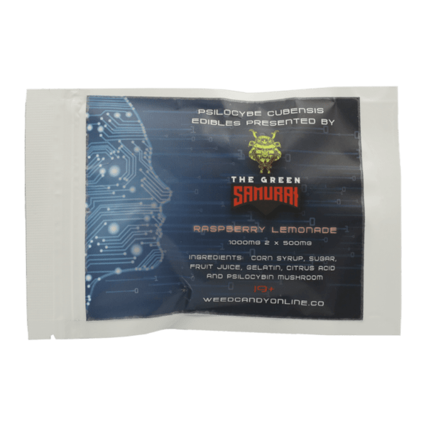 Shroom Gummies – Raspberry Lemonade – 1g | Mushroom Gummies Canada