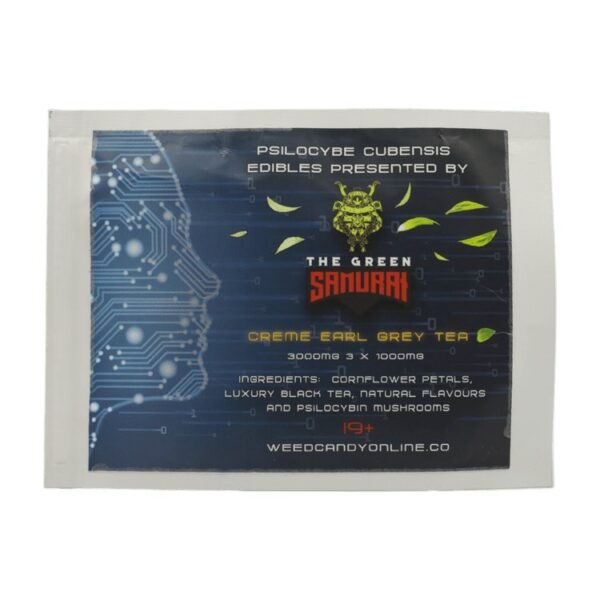 The Green Samurai - Creme Earl Grey Tea - 3000mg | Mushroom Gummies Canada