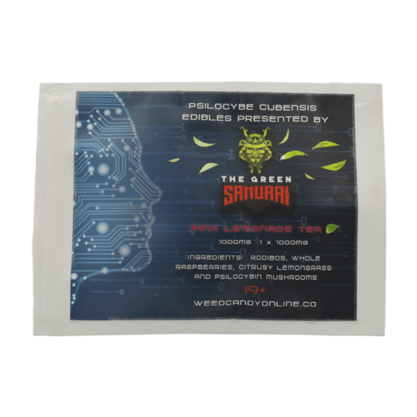 The Green Samurai - Pink Lemonade Tea - 1000mg | Mushroom Gummies Canada