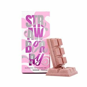 Euphoria Psychedelics –  Strawberry Swirl 1200mg | Mushroom Gummies Canada
