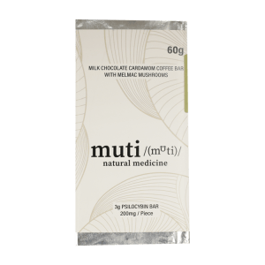 Muti - Milk Chocolate Cardamom Coffee bar – 3000mg | Mushroom Gummies Canada