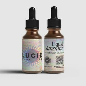 Lucid Supply Co. - LSD 25 Liquid Solution - 465μg - (15.5μg/ml) | Mushroom Gummies Canada