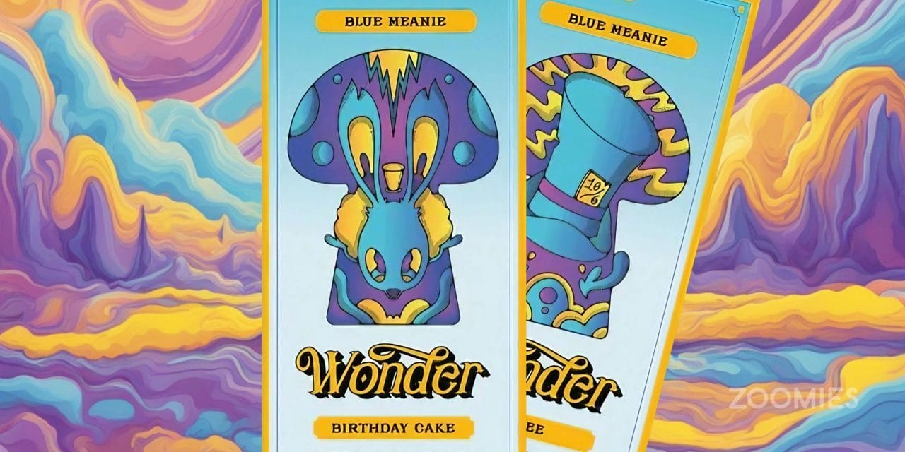 Wonder - Blue Meanies Chocolate Bar - Milk Chocolate | Mushroom Gummies Canada