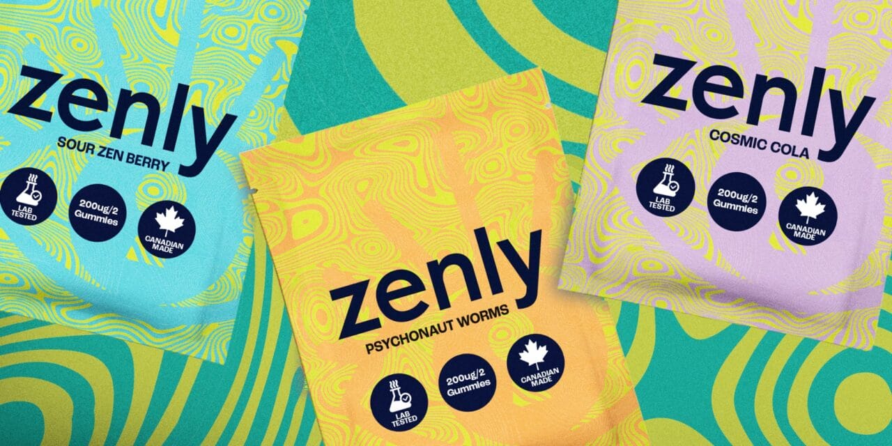 Zenly - LSD Gel Tabs - 600ug (100ug per tab) | Mushroom Gummies Canada